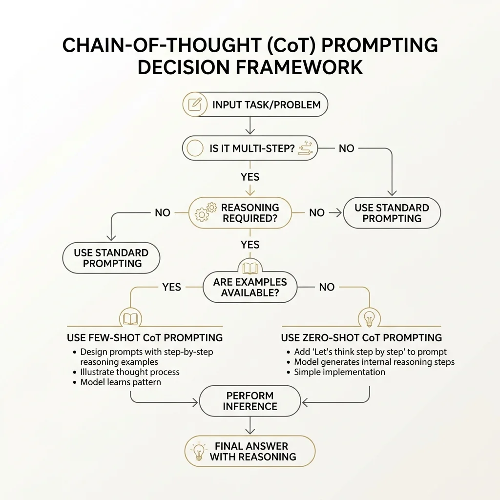 Chain-of-Thought Decision Framework Flowchart