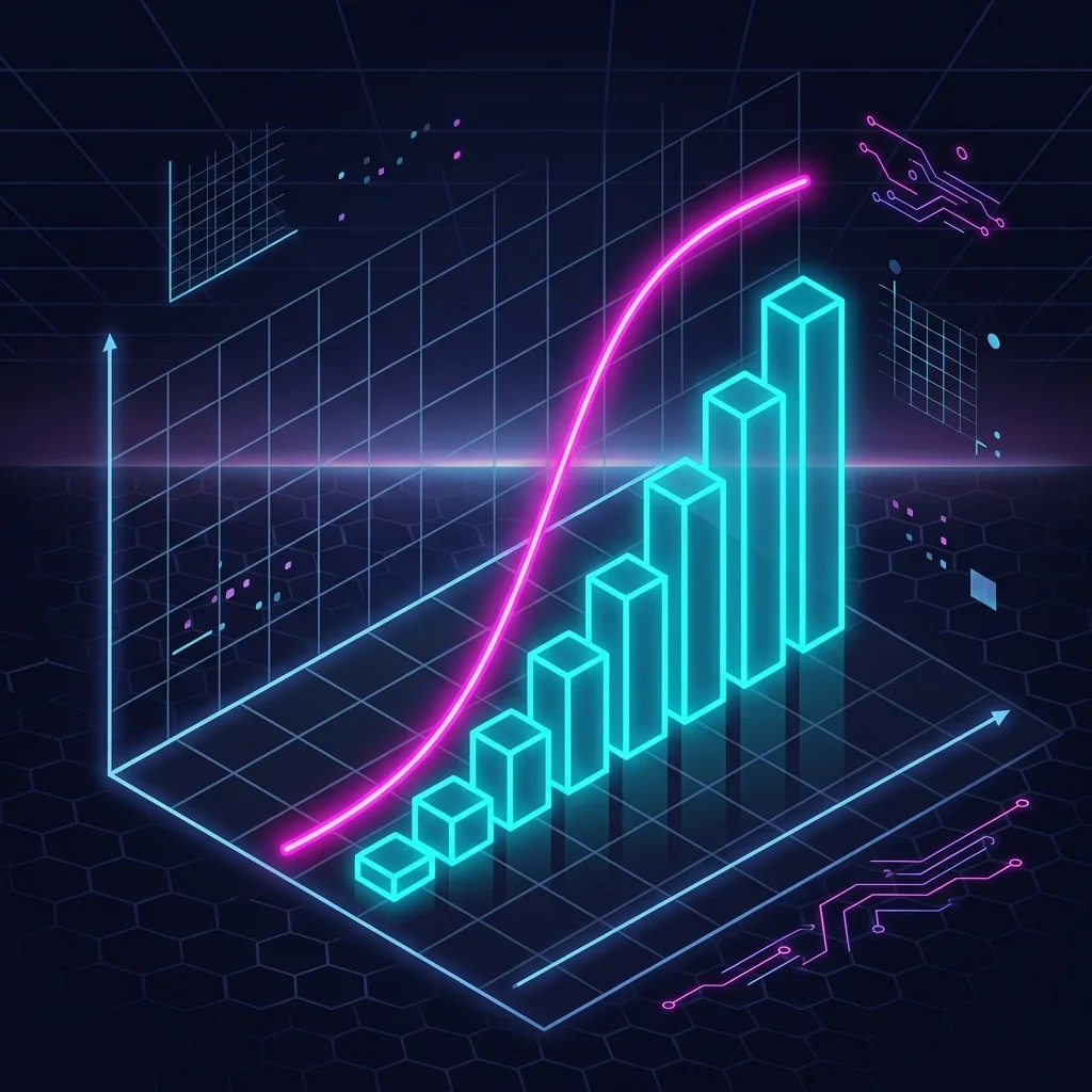 S-curve of diminishing returns for quality gain against thinking tokens budget