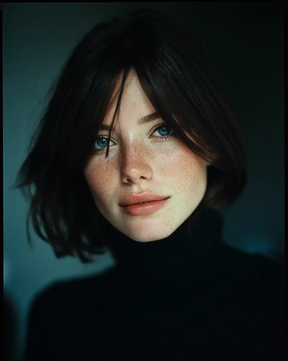 Professional portrait of a young woman