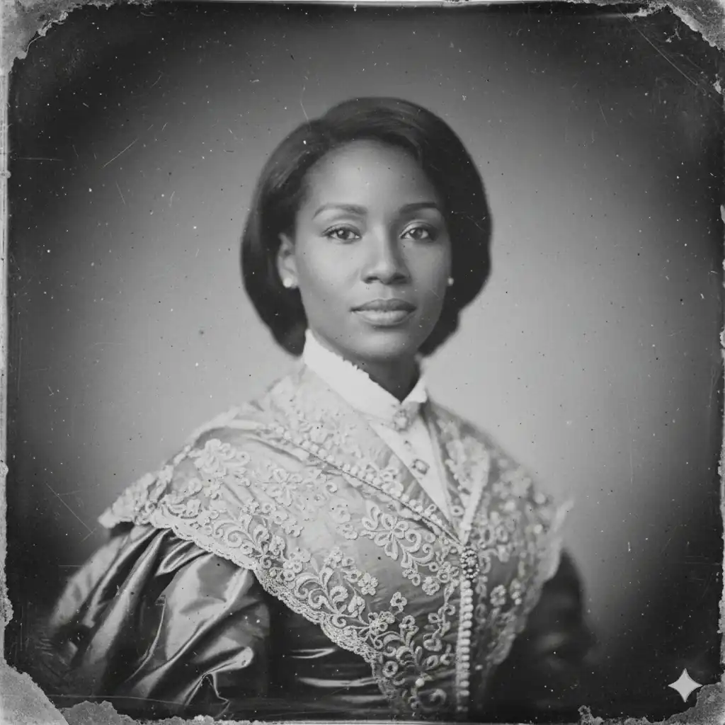 1850s Daguerreotype portrait transformation with silver plate photography and Victorian wear